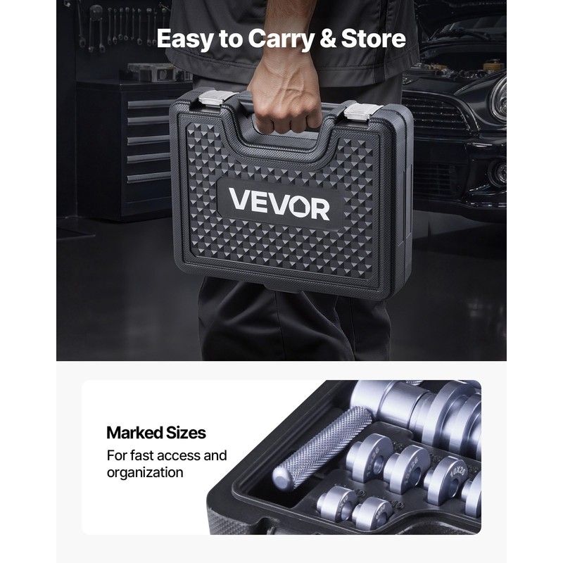 VEVOR Bicycle Bearing Press Kit, Bike for Wheels/Hub Bearing Installation