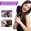 Silver Access Secadora De Pelo Cepillo Peine Alisador Aire Secado