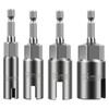 4 Pack Hex Shank Nut Driver Safe High Efficient Wing