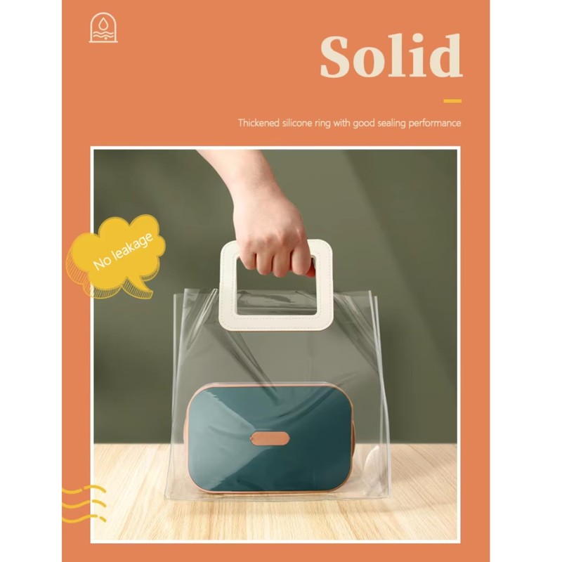 Go Box Heating Lunch Box with Ceramic Interior, Electric Food