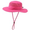 [Connectyle] UPF 50+ Men's Ladies Mesh Safari Hat Wide Brim