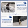 Exokugo Wire Shelf Cover,600D Heavy Duty 100% Waterproof Shelf Covers
