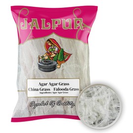 Agar-Agar Grass - China Grass (Falluda Grass) (Vegetarian) - 50G (200g)