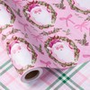 RUSPEPA 30" X 32.8' Reversible Christmas Wrapping Large Paper Roll,