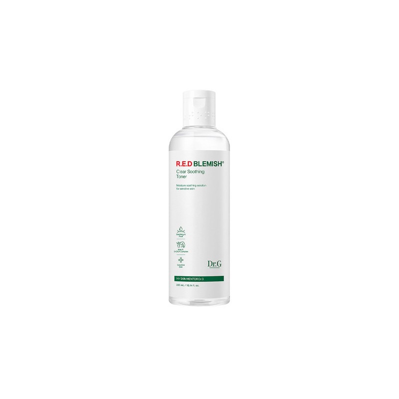 Dr.G Red Blemish Clear Soothing Toner 300mL / 레드 블레미쉬