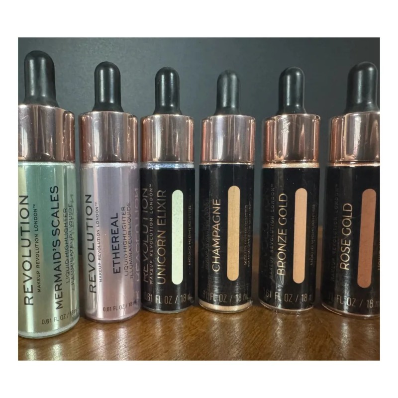 Makeup Revolution Highlighter Liquid Tono: Champagne Champagne