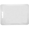 Fackelmann Chopping Board, Kitchen Helper, Cutting Board, Plastic, 34x25x0.5cm, White