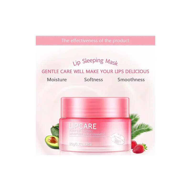 Crema Bioaqua Balsamo Labial Lip Slepping Hidratante Todo Tipo De