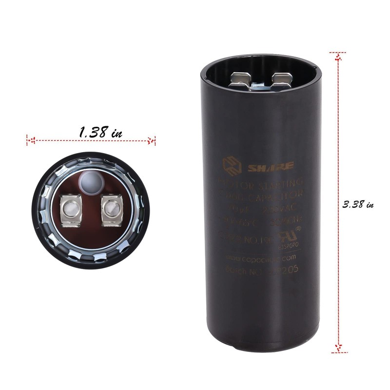 19988A Capacitor Compatible with Genie 1/2hp openers, 70 MFD 220