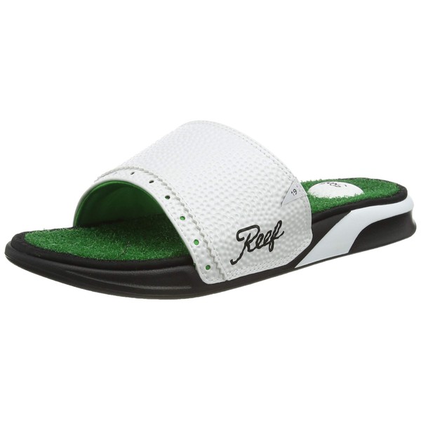 Reef Men's Flip Flop Sandal, Green, 11