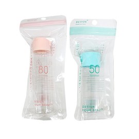 Colored Lotion Empty Container TJ Cosmetic Empty Container 80ML 8ea