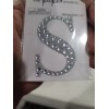 THE PAPER STUDIO Bling Monogram Sticker Letter S ST1