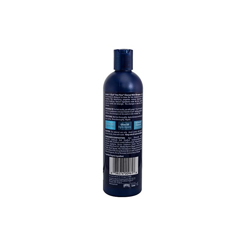 Luster's SCurl Free Flow Charcoal Mint Shampoo