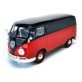 Motormax VW T1 Kasten schwarz/rot in 1:24