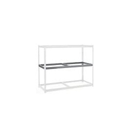 Global Industrial Additional Beams For Wide Span Rack, No Deck, 900 Lb Capacity, 72"W x 36"D