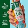 Simply POP Prebiotic Soda Fruit Punch Cans, 12 fl oz,