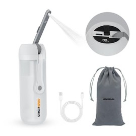 Portable Electric Bidet for Travel with 180° Adjustable Nozzle, Strong Water Pressure- Handheld Rechargeable USB-C Bidet,350ml IPX6 Waterproof Personal Hygiene Cleaner for Postpartum Women, Camping