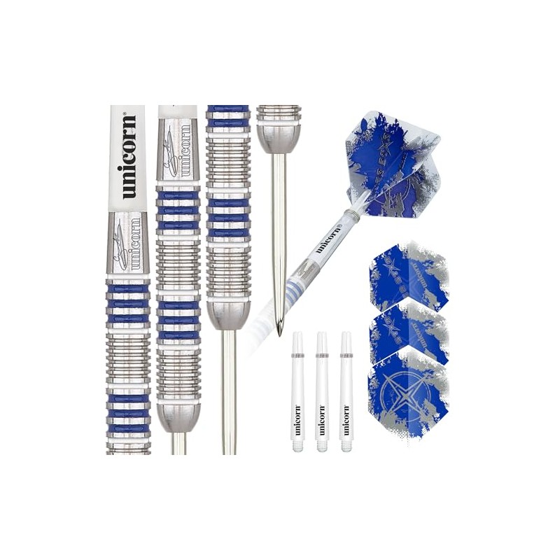Unicorn Steel Tip Darts Set | Gary 'The Flying Scotsman'
