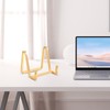 Plate Holder Easel Display Stand - 3 inch Metal Plate