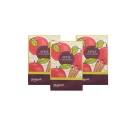 Simplicity Scents Sachets Apple Cinnamon (Fall and Winter) 3 Pack - Long Lasting, ECO-Friendly Home Fragrance Perfect For Any SpaceAir Freshener - Scents For Rooms - Made In The USA