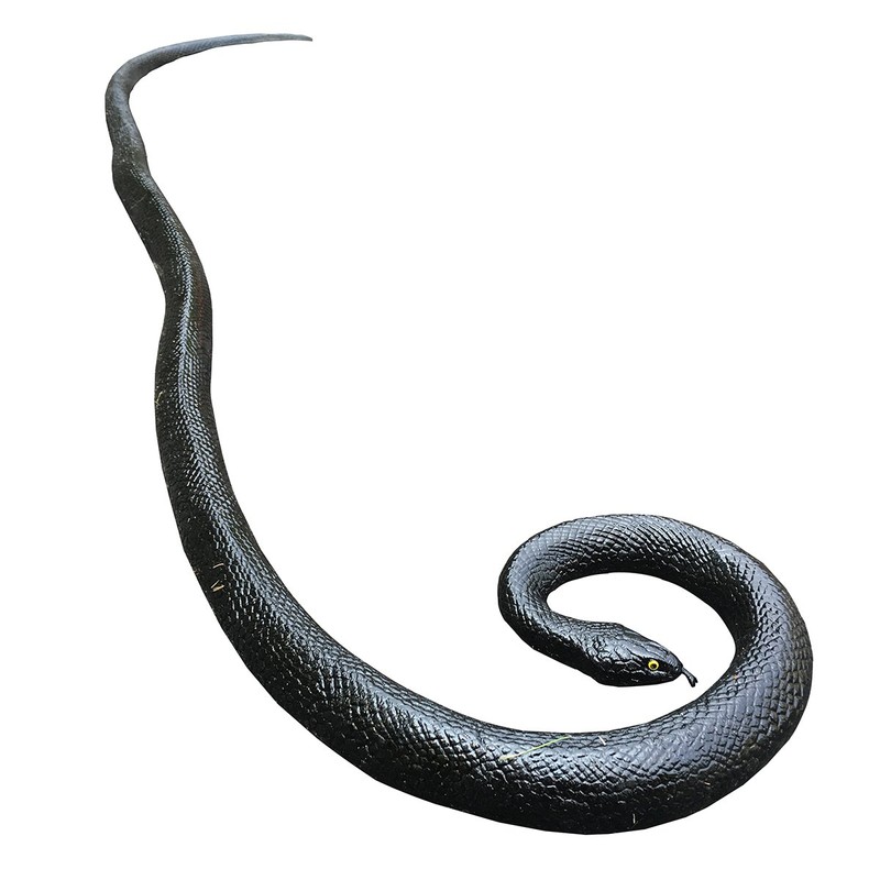 53" Rubber Snake Realistic Fake Snakes Prank Toy to Keep