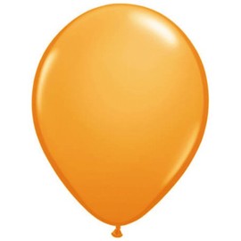 Folat 08409 Orange Balloons Metallic 30 cm-10 Pieces