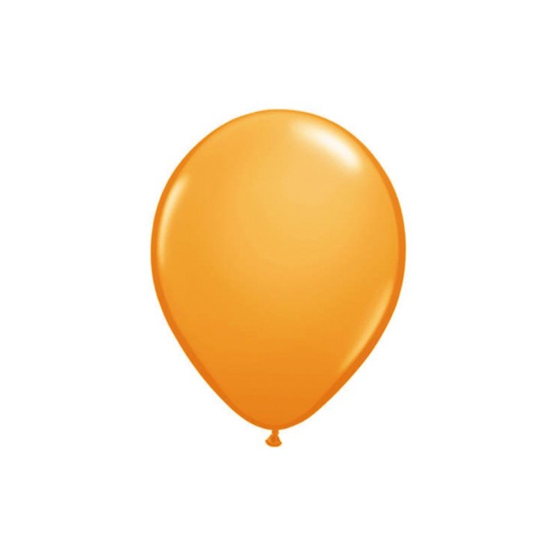 Folat 08409 Orange Balloons Metallic 30 cm-10 Pieces