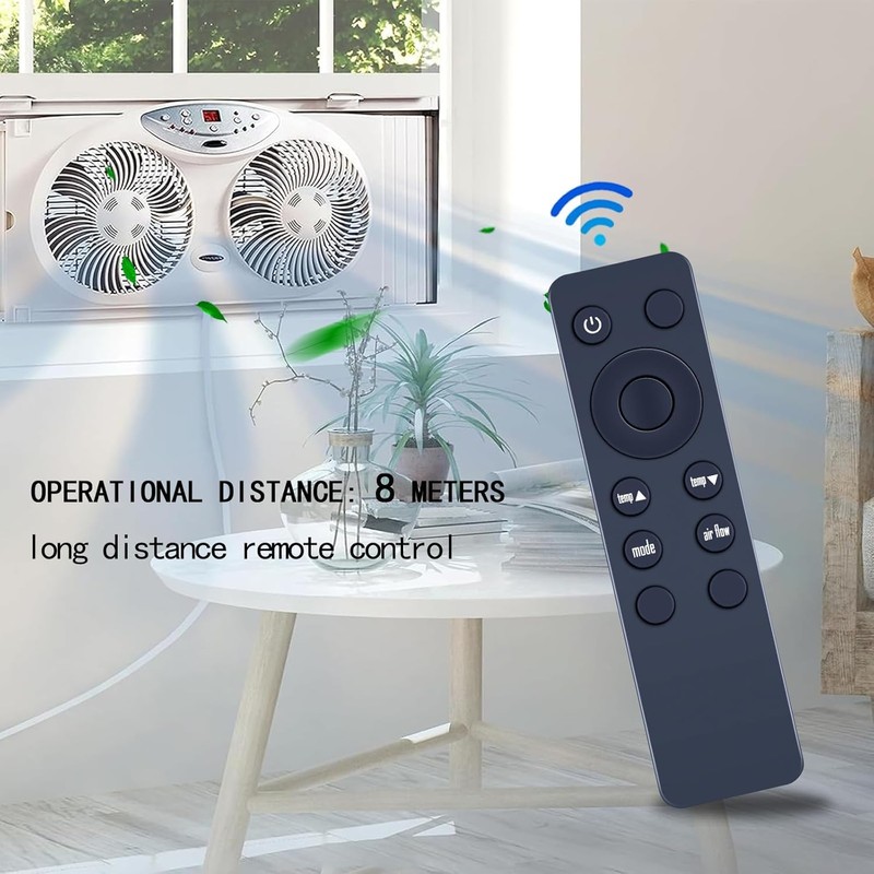 ZWP Replacement Remote Control Compatible for Bionaire Window Fan BAP1300