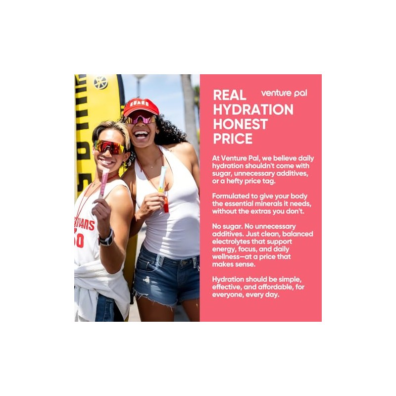 Venture Pal Sugar Free Electrolyte Powder Packets - Liquid Daily