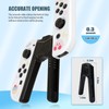 Haotianchi Joy-Con Charging Grip 2PCS for Switch/OLED, 6.6ft USB-C Cable