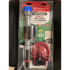 Fluidmaster K-400H-040 Universal Fill Valve. Toilet Flapper Repair Kit