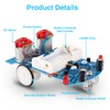 MiOYOOW Line Following Robot Car Kit, Beginners Smart Car Soldering