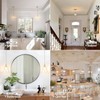 Battery Operated Pendant Light,Petal Glass Battery Chandelier Light with Rechargeable