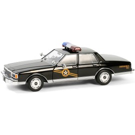 1981 Chevy Caprice Navajo County, AZ Sheriff Black Thelma & Louise (1991) Movie Hollywood Series 20 1/24 Diecast Model Car by Greenlight 84203