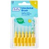 Tepe 0.7 mm Interdent Yellow Brushes - Pack of 6