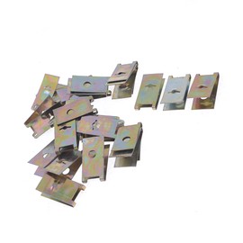 A ABSOPRO U Nut Fairing Clip M5 Speed Fastener Metal Bronze Tone (Set of 25)