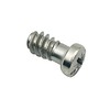 LIKERAINY Steel Euro Screws 6.4 x 12mm Furniture Fixings Bore