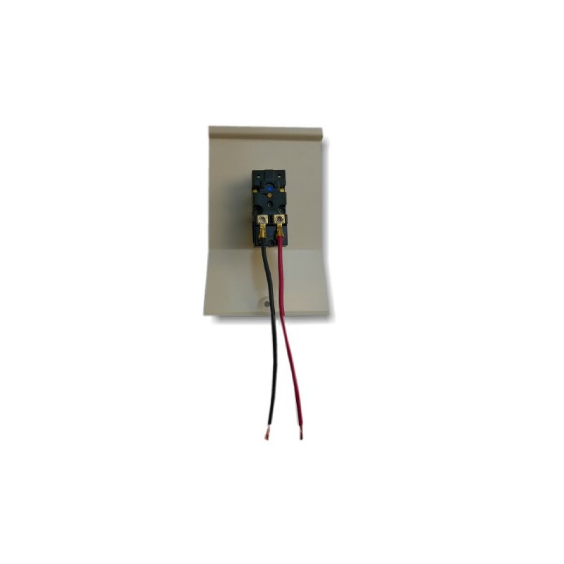 KING BKT1A K/CB Series Built-In Thermostat Kit, Single Pole, Almond