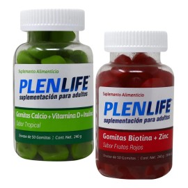 Plenlife Paquete Gomitas Tropical - Frutos Rojos