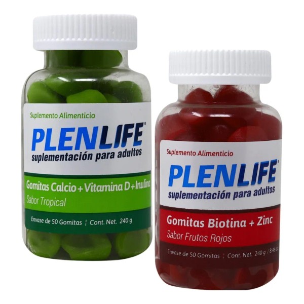 Plenlife Paquete Gomitas Tropical - Frutos Rojos