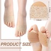 Cutecrop 12 Pairs Women's Open Toe Topper Socks for Mules