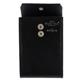 Golden Head Colorado RFID Leather Credit Card Holder 7 cm, black, Credit card sleeve