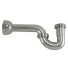 P Trap 1 1/4 OD PVC, Chrome Plated