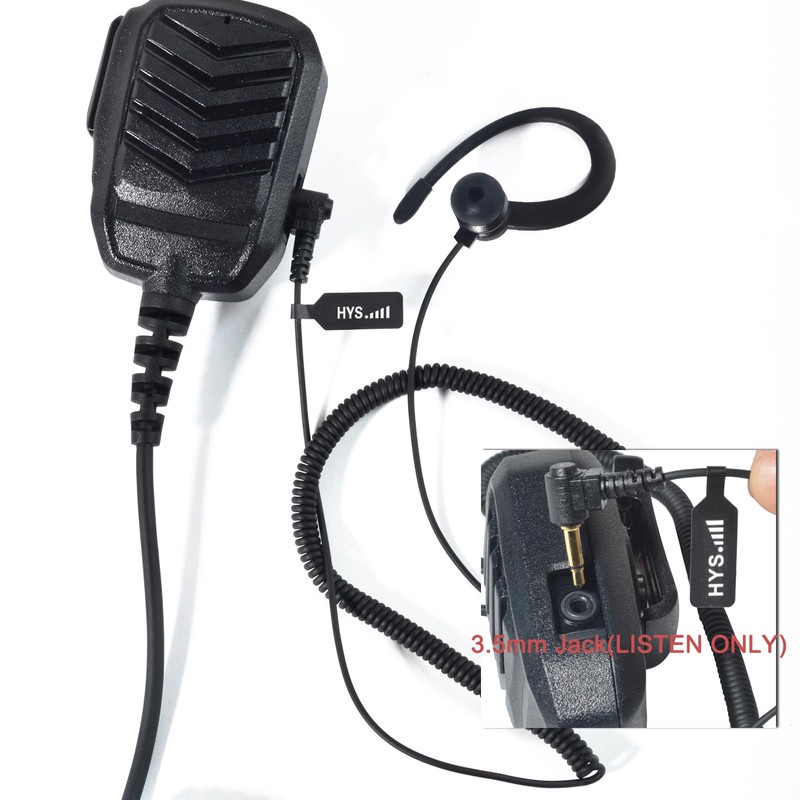 HYS Light Ear Hook - 3.5 mm Jack - Left