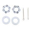 FKG Trailer Nut 1" Washers & Cotter Pins