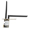 Wireless Internet Card 2.4Ghz 5Ghz 300Mbps High Transmission Rate Black