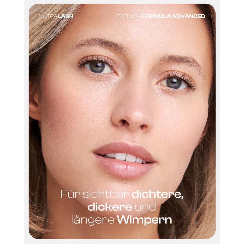 Nutralash Eyelash Formula Advanced - Eyelash Serum for Long Eyelashes
