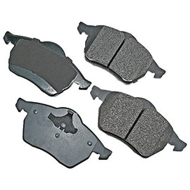 Akebono EUR555A Euro Ultra Premium Ceramic Disc Brake Pad Kit