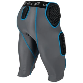 CHAMPRO Bull Rush - Faja de 7 Almohadillas para Orejas, carbón Vegetal, inserción Negra, Adulto Grande (FPGU17AGRL)
