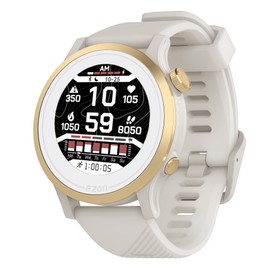 EZON R7 Advanced GPS Smart Watch Lightweight 29g 5ATM Waterproof Long Distance Running Fatigue Management Heart Rate Blood Oxygen Measurement Marathon Training Plan (White)